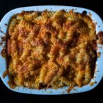 pasta bake in tray